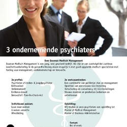 Anzeige für eine holländische Managementgruppe