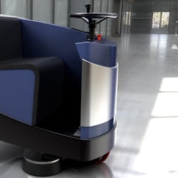 Umsetzung einer patentierten Idee für eine Bodenreinigungsmaschine für IPB AG