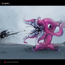Squink – NPC-Character aus „Splee & Glob: Monster Defense“