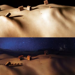 turn a body into desert