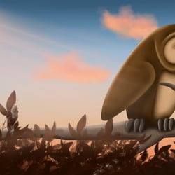 Illustration aus dem Kinderbuch „Knuffelwalds Tierkinder“