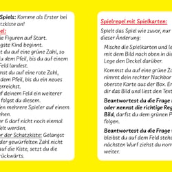 Anleitung zum Spiel „Schwimmen macht Spaß!“