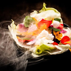 Food Smoked Flowersalat