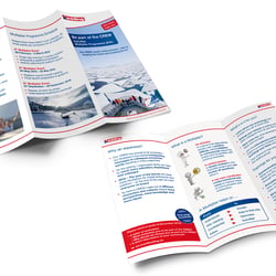 DIN lang Wickelfalz-Folder für edding International