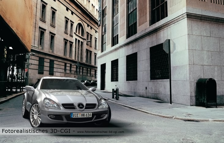 3D-CGI Mercedes-Benz SLK