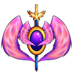 Walküre Stickerdesign / Digitale Zeichnung