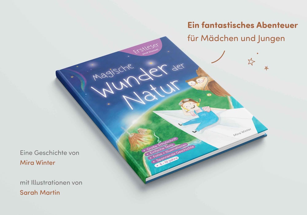Cover von „Magische Wunder der Natur“/ Design und Illustration (auf Amazon erhältlich)
