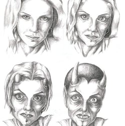 Illustration zum Thema Metamorphose
