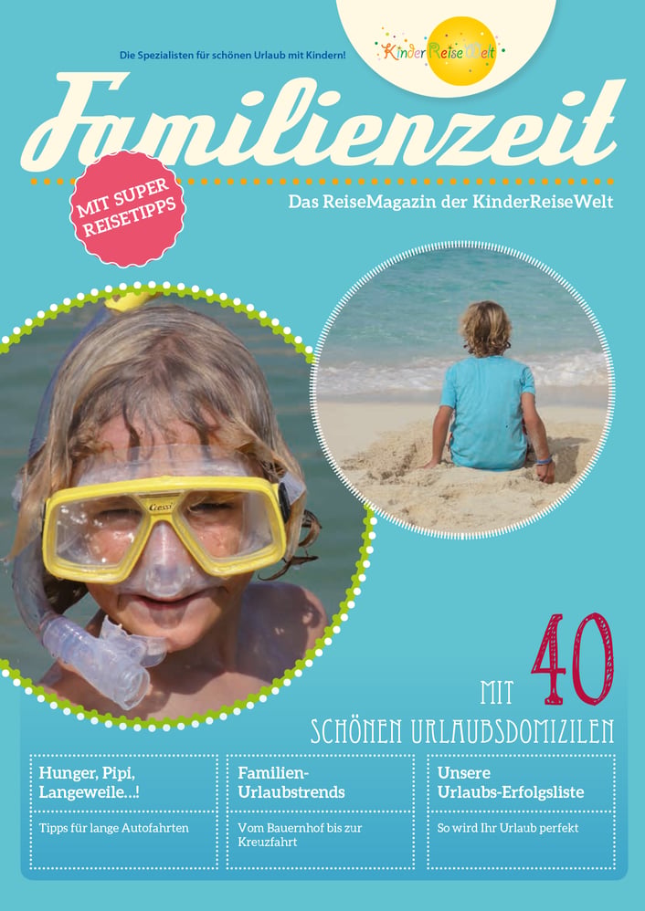 Gestaltung eines Reisemagazins