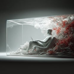 Digital Ecosystem – AI Concept Artwork