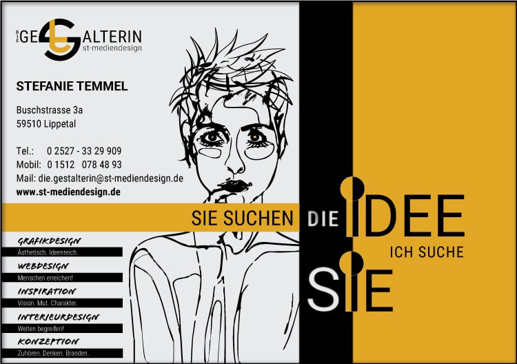 Die Gestalterin – Ein Kopf voller Ideen