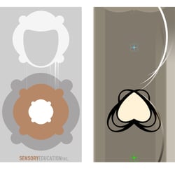 Logo Design moods ‚Sensory Education Rec‘