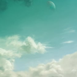 SKY OVER TRAPPIST-1 F