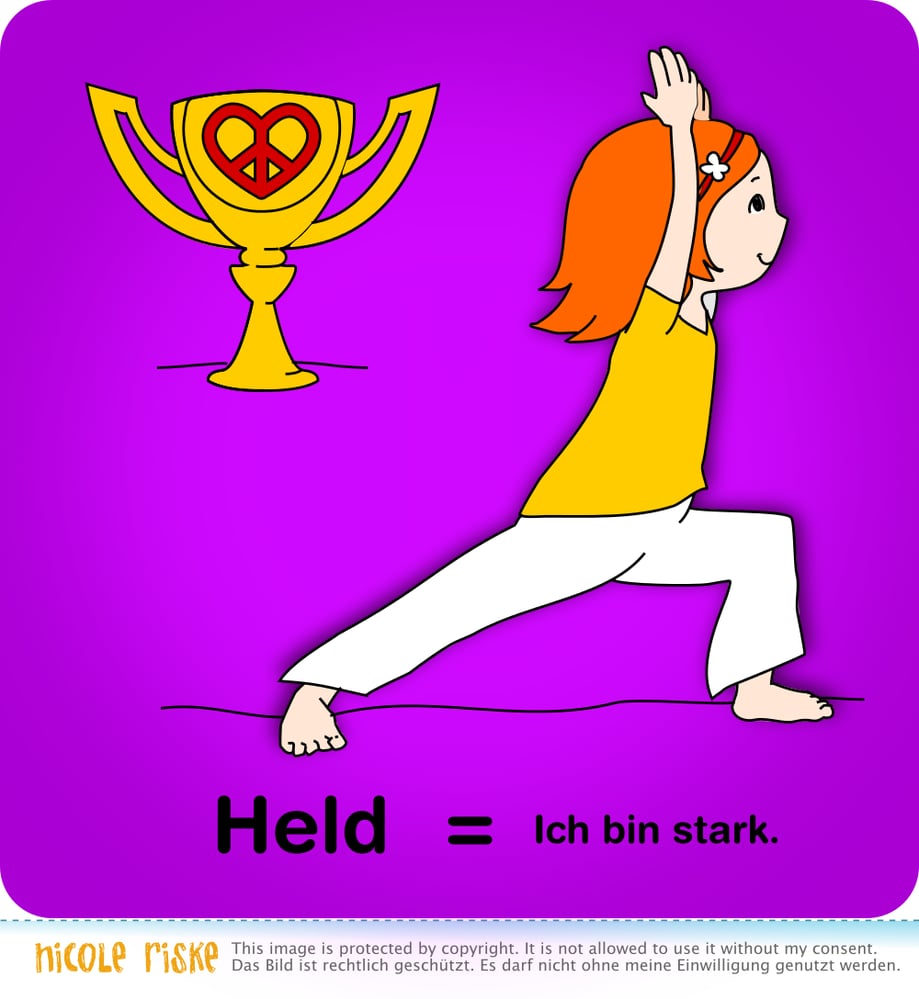 Yoga für Kinder – Der Held / Die Heldin