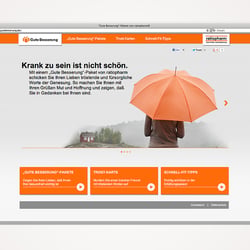 Gebrandete Plattform / Startseite