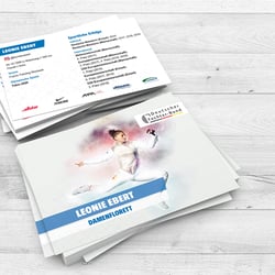 Autogrammkarten für Olympische Spiele