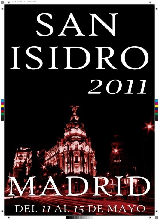 Cartel enviado para San Isidro 2011 Madrid 3