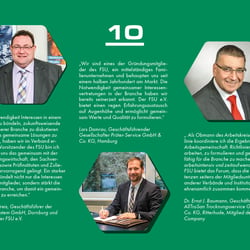 Testimonials, Imagebroschüre des Fachverband Sanierung und Umwelt, FSU e.V.