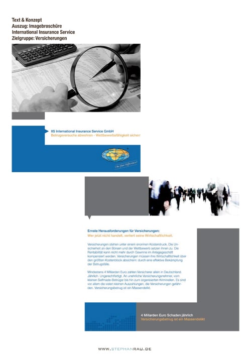 Imagebroschüre Riskmanager