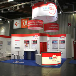 Der von Ehrenberg 360° kreierte D.O.G. Messeauftritt auf der ESC European Coating Show.