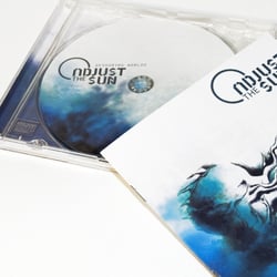 CD Artwork für die Band „Adjust the Sun“