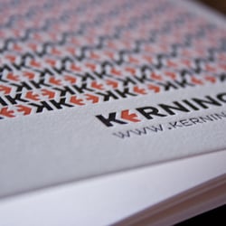 Kerning notebook