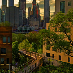 Manhattan Sunset, NYC