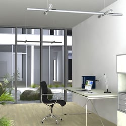 Innenraumvisualisierung Bürogebäude