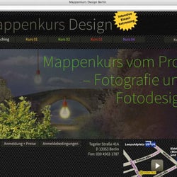www.mappenkurs.berlin (Programmierung und Gestaltung)