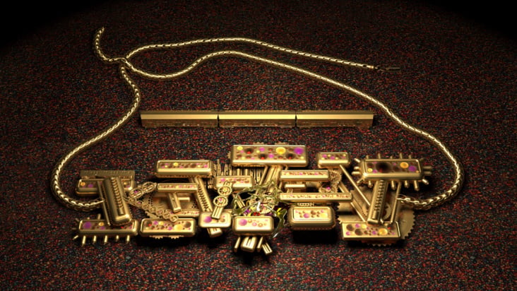 Kewen Kette Gold