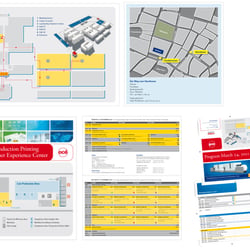 Corporate Design: Oce Printing Systems / Canon in verschiedenen Varianten