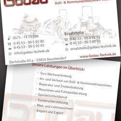 Visitenkarte – Godau Technik GmbH
