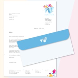 Piff Corporate Design für eine fiktive Kosmetikmarke Seite 2