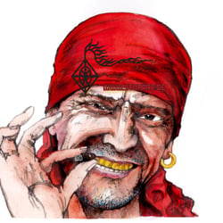 Illustration Touche, Aquarell