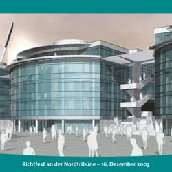 Einladung zum Richtfest der neuen Nordtribüne