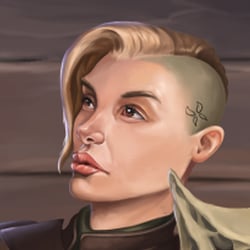 Yrein the beermaiden