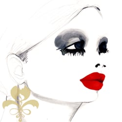 Modeillustration vier