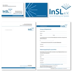 Logogestaltung + Geschäftsdrucksachen