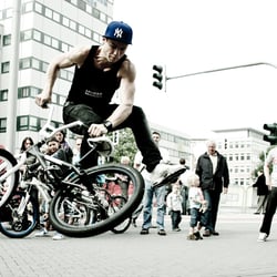 Shooting Chris Böhm (BMX Flatland Pro)