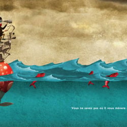 Page Two—Book “Chaparrón”  (Balivernes Editions—France 2013)