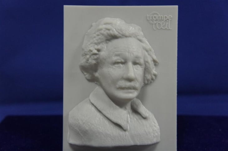 Relief von Albert Einstein