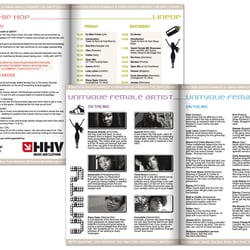 4 Seiten „UNITY Ladies in Hip Hop“ im Hip Hop Kemp Festival Booklet (08|2008)
