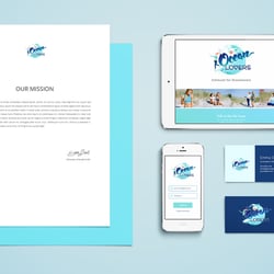 Ocean Lovers – Branding, Logo Design, Kommunikations Materialien
