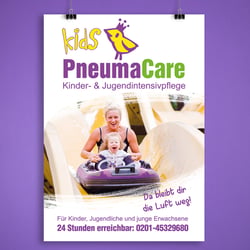 Plakatgestaltung – KidsPneumaCare GmbH