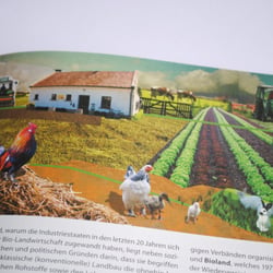 Illustration zu biodynamischen Landbau