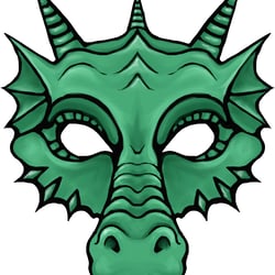 Drachenmaske Barilla