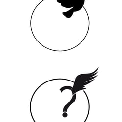 Piktogramme zum Thema „Himmeln, Feedback“ für Büro „Ideamanagement“