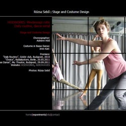 Webdesign „Rozsa Sebo Stagedesign“