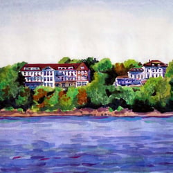 Blankenese (Aquarell) A3