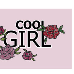 Girls Print mit Pailletten